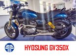 Hyosung GV350X Cruiser 350cc: Cruiser Hàn Quốc thiết kế classic, động cơ V-Twin mạnh mẽ và đáng cân 