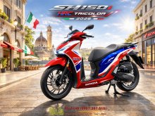 SH150 HRC Tricolor: Phiên bản phối màu thể thao đáng sở hữu cho người yêu xe tay ga