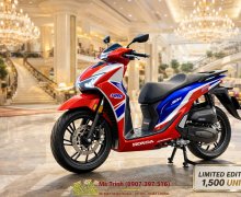 Khám phá SH150 HRC Tricolor: Phiên bản giới hạn đậm chất đường đua cho người mê SH